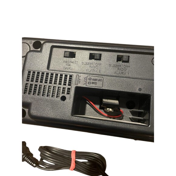 Tested & Working PANASONIC RC-X210 AM/FM STEREO BOOMBOX RADIO ALARM CLOCK - Picture 8 of 11